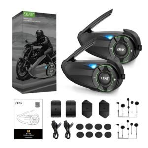 Intercomunicador Ejeas Q8 Para Casco Bluetooth Moto X2